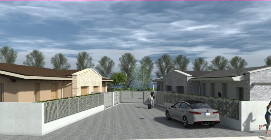 Villetta in costruzione disposta su unico livello 2