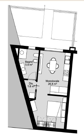 Nuovo appartamento Monolocale a Bonavicina 7
